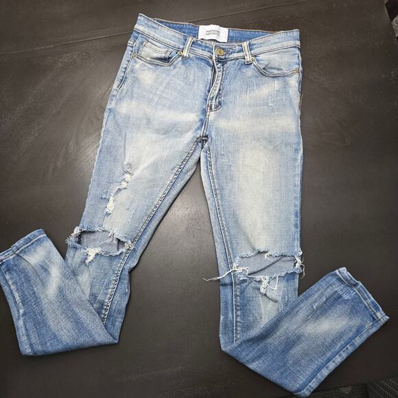 Profound Aesthetic Jeans Men's 31/30 Skinny Jeans - Picture 5 of 6